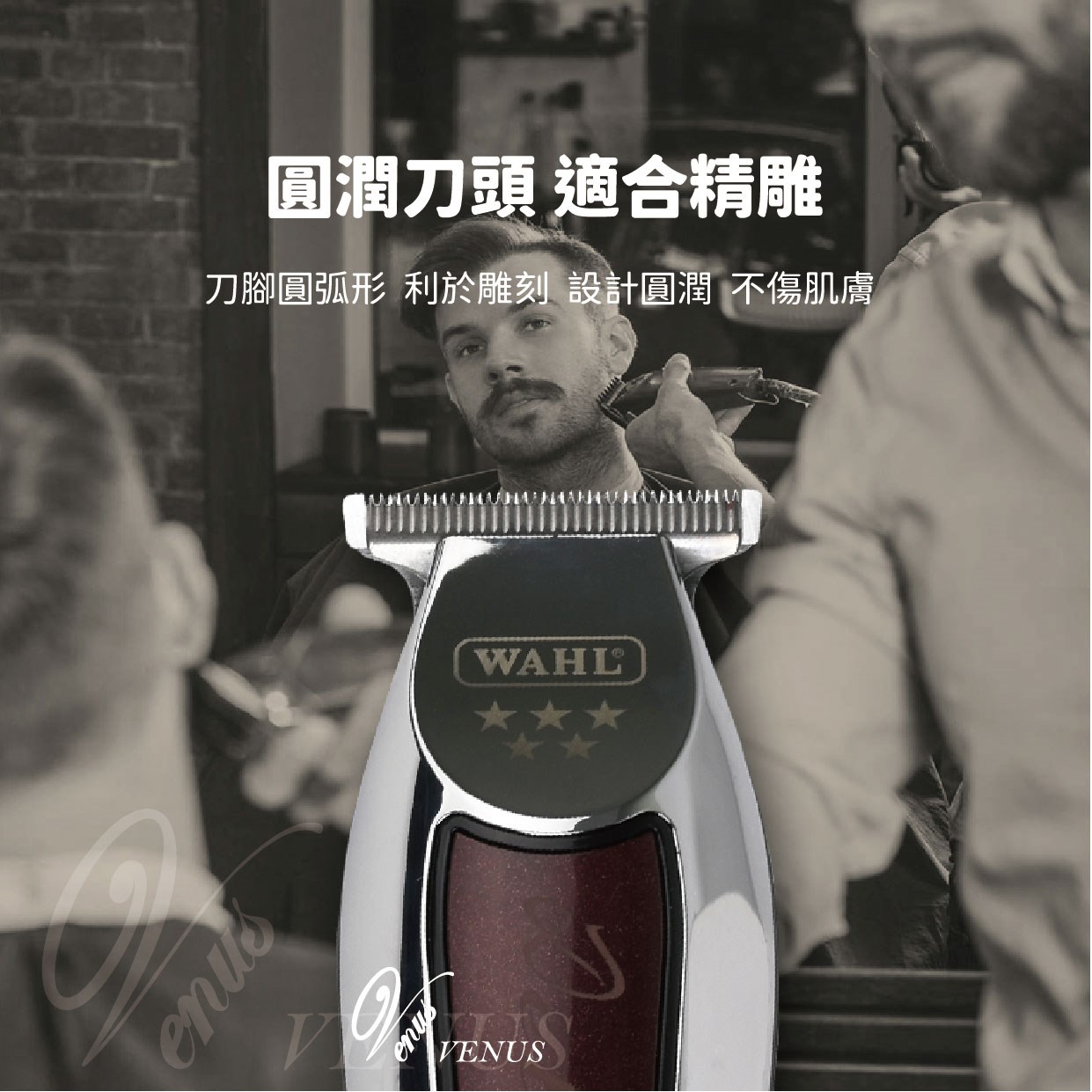 【 Venus 維娜絲專業髮品】WAHL 華爾 五星系列 8171 頂級 T字刀頭 小電剪  美國製
