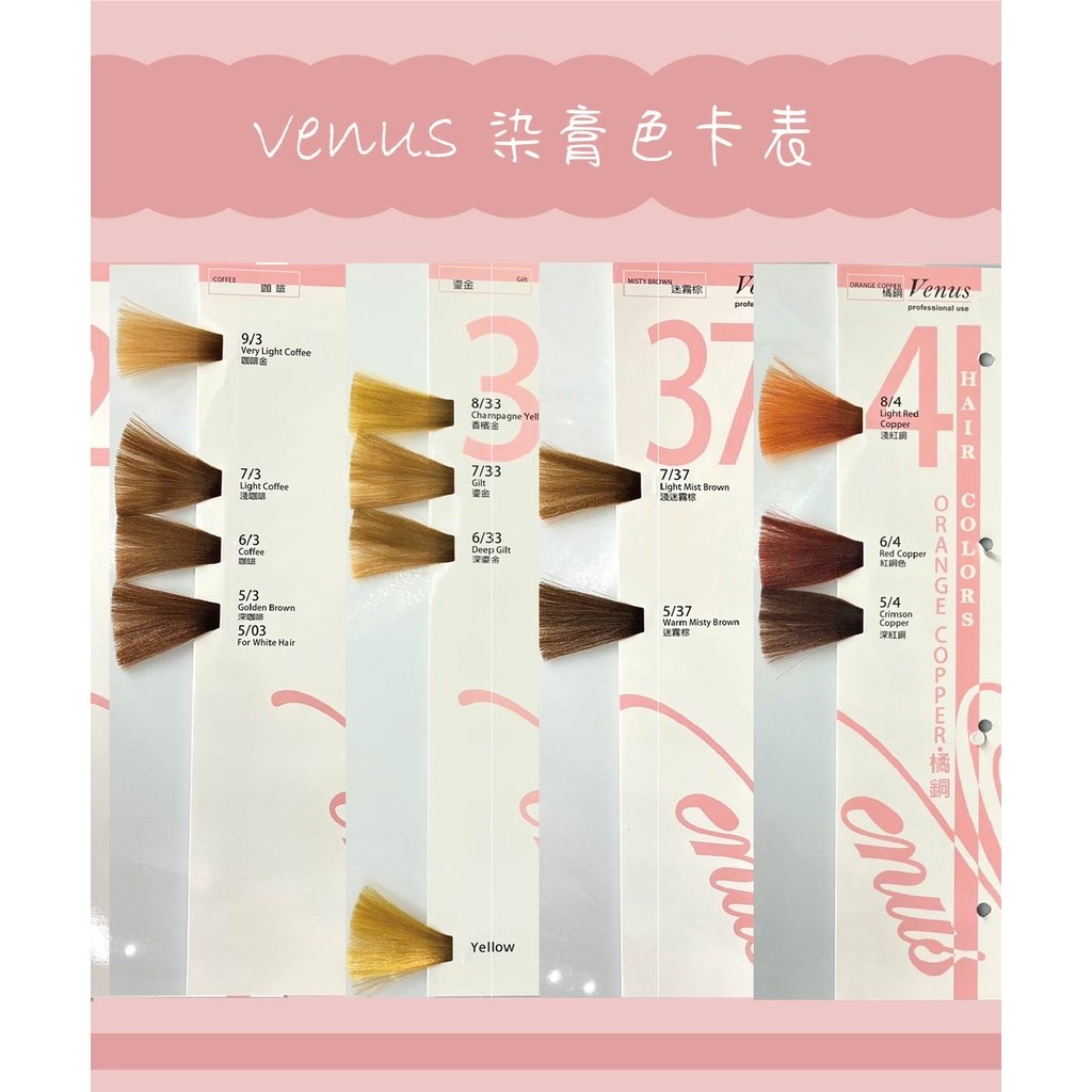 【Venus維娜絲專業髮品】 日系 護髮染膏 100ml 低敏雙氧水