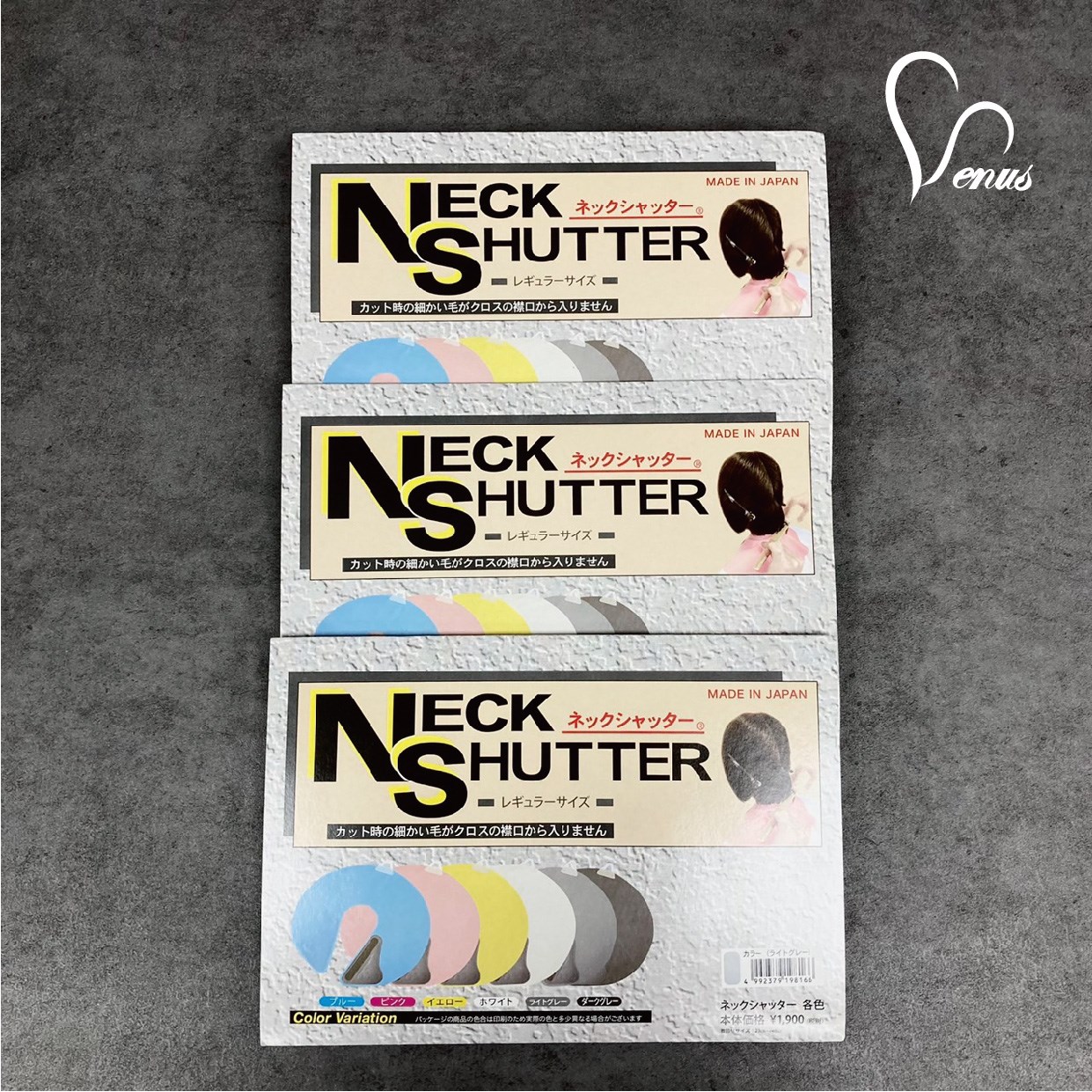 【 Venus 維娜絲專業髮品】漂染工具 日本(竹家)NECK SHUTTER 剪髮頸部圍巾