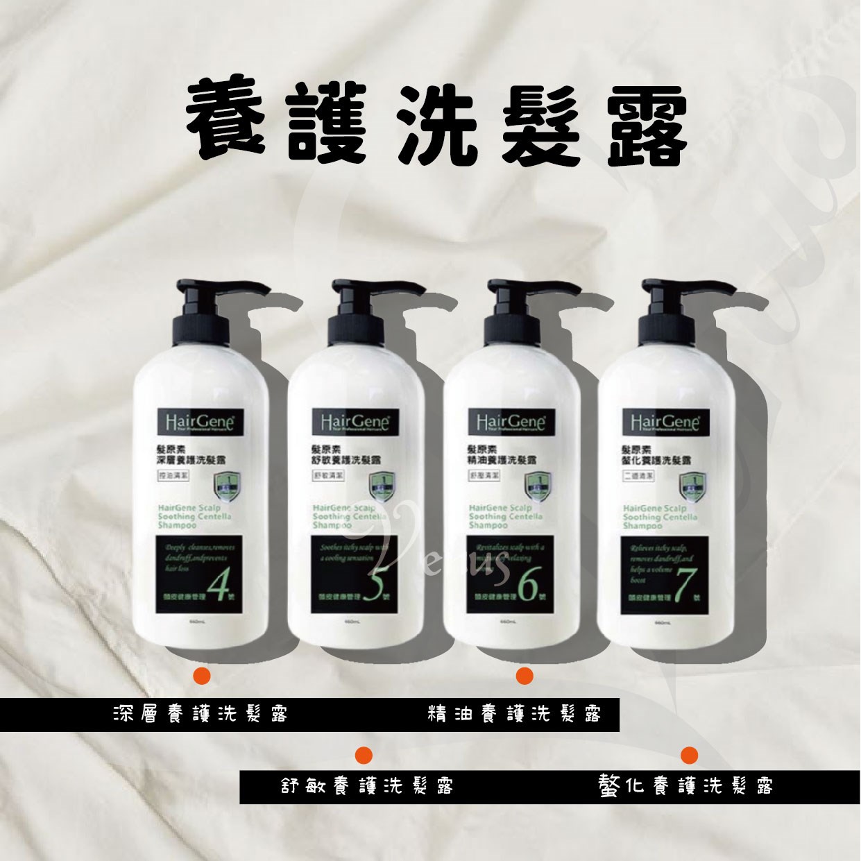 【 Venus 維娜絲專業髮品】髮原素 ✨昇髮養護三件組✨買洗髮露660ml贈黑密再生精華液120ml + 昇髮密碼精華液120m