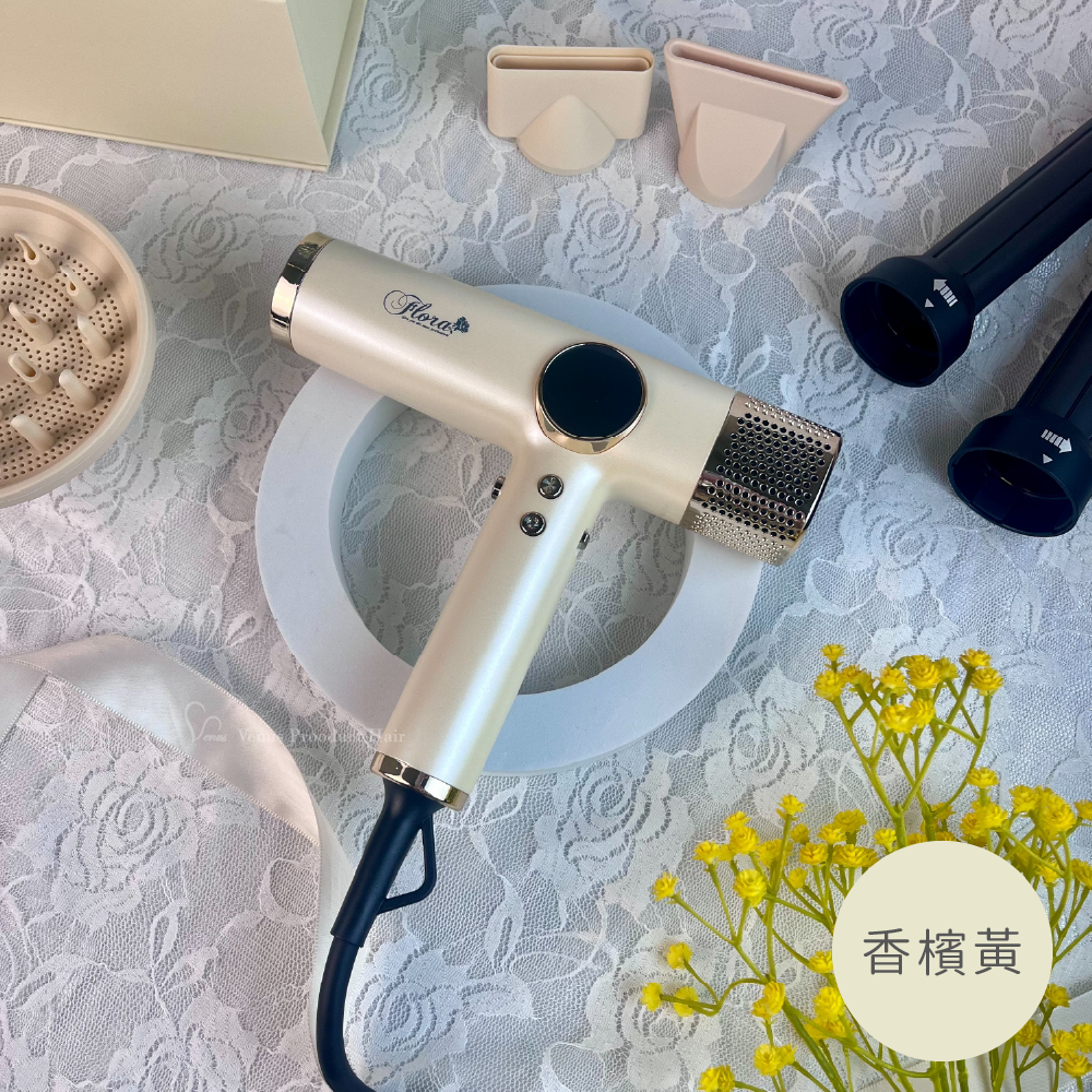 【 Venus 維娜絲專業髮品】芙蘿拉 FLORA HD-3238 高速負離子無刷吹風機 強勁風力 速乾護髮 七色 現貨