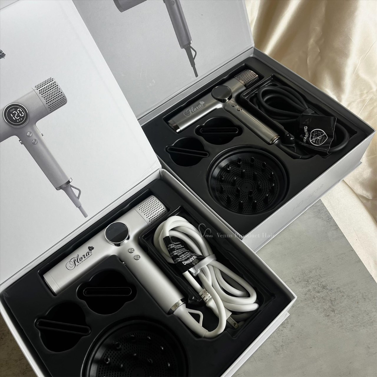 【 Venus 維娜絲專業髮品】芙蘿拉 FLORA HD-3238 高速負離子無刷吹風機 強勁風力 速乾護髮 七色 現貨