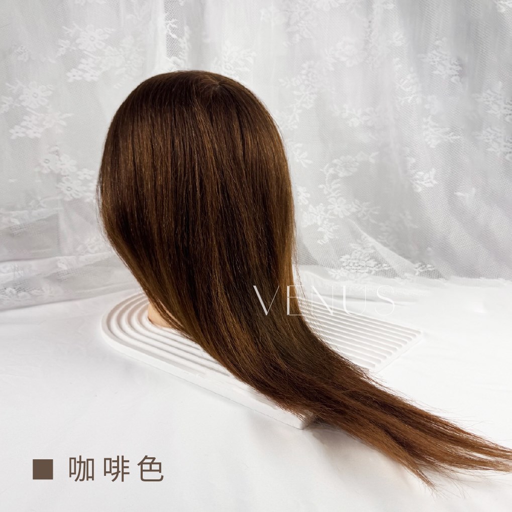 【Venus 維娜絲專業髮品】美髮沙龍級 💫維娜絲英式冠軍頭 練習頭 假頭 單人頭 頭模  現貨