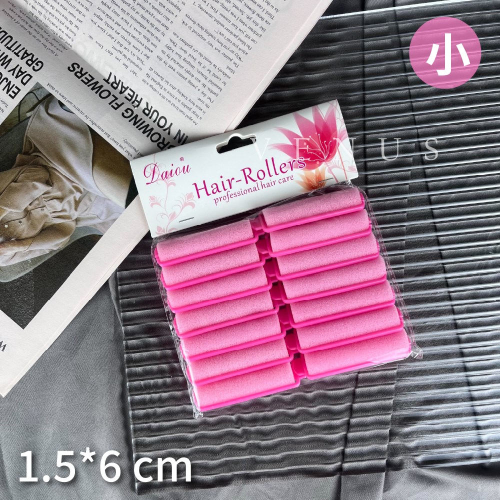 【Venus 維娜絲專業髮品】💜現貨不用等💜扣式海綿髮根燙髮捲 睡眠海綿髮捲 海綿捲 造型髮捲 髮捲 大波浪 柔軟髮捲