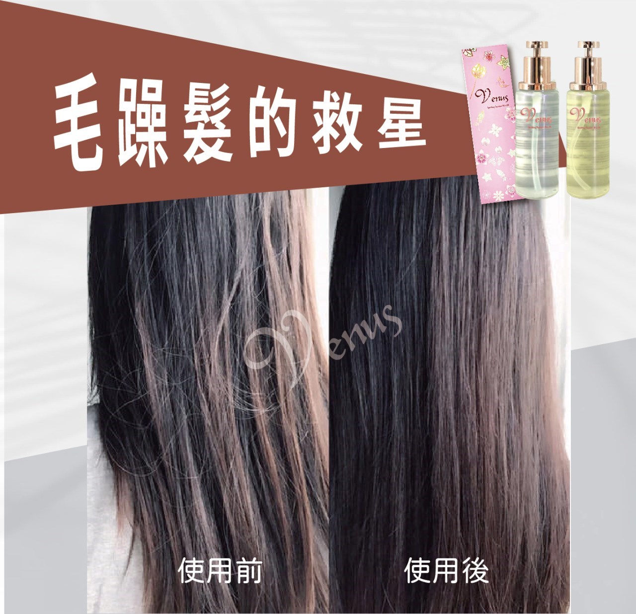 【Venus 維娜絲專業髮品】奇煥耀動香氛果油 摩洛哥堅果油 100ml